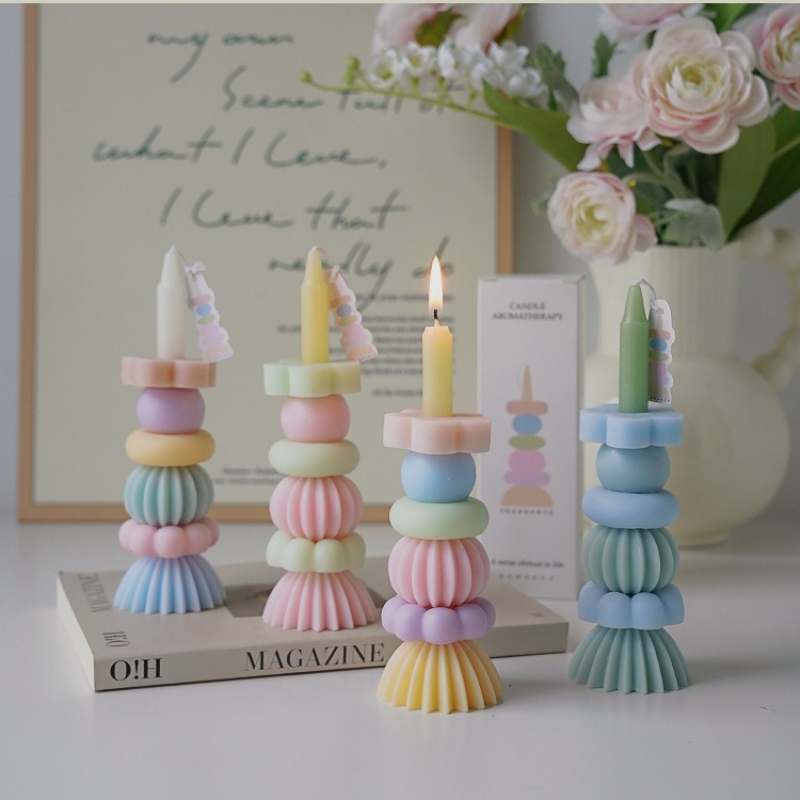 Candle Souvenir - Velas aromáticas Duiduile fragantes, decoración elegante