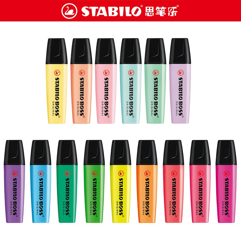 Stabilo Marker Boss - Rotuladores STABILO de 5/9/14 colores, rotulador