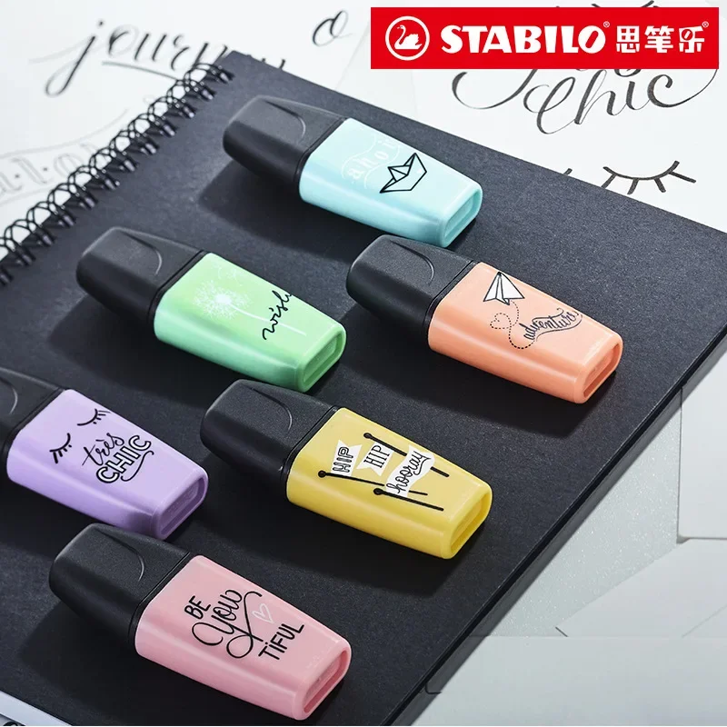 Stabilo Marker Boss - 3/6 colores/juego alemán STABILO Mini BOSS
