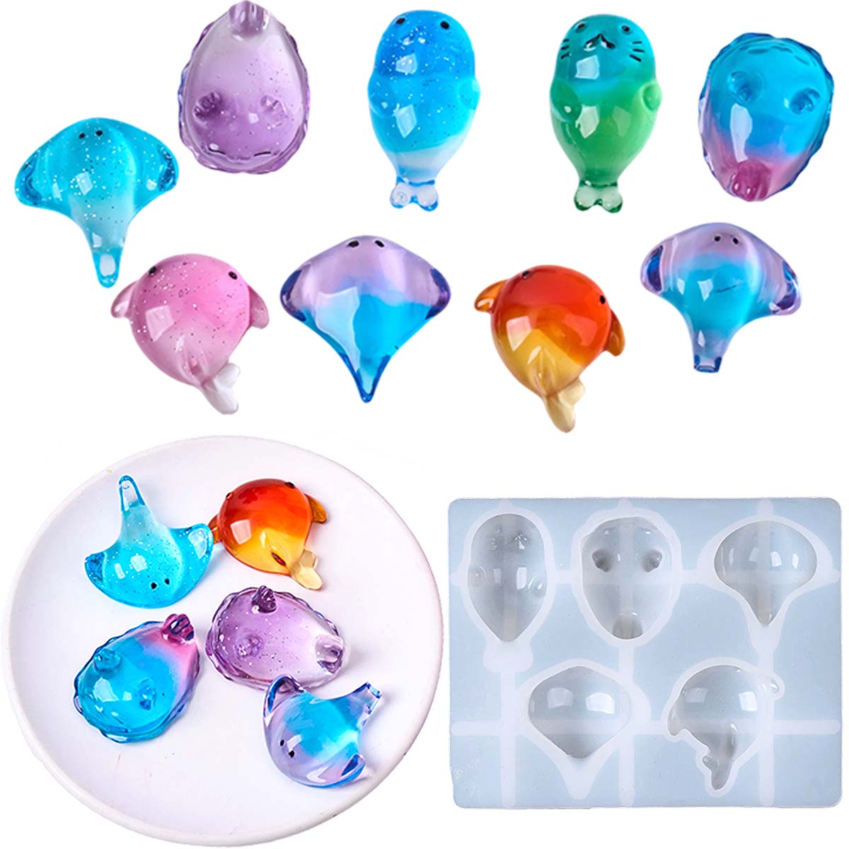 Candle Souvenir - Molde de silicona 3D de rayo