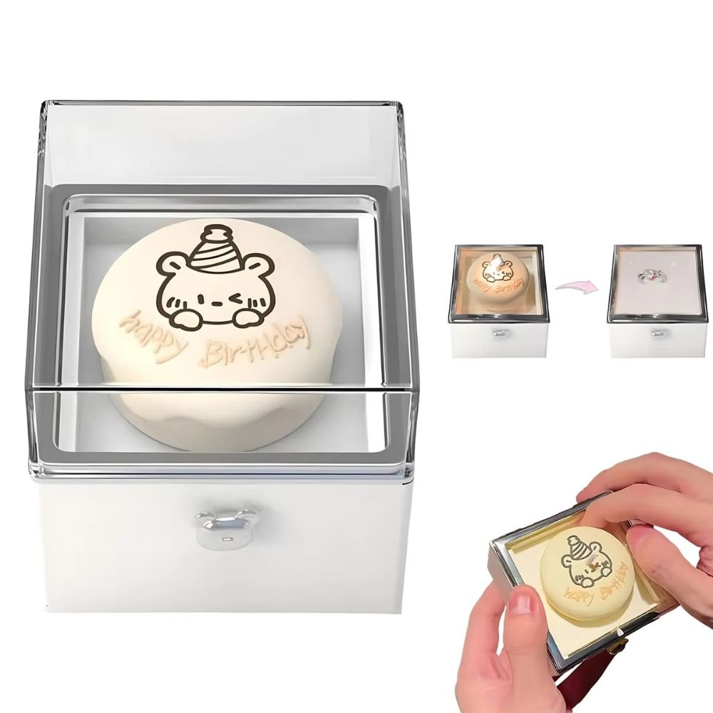 Candle Surprise - Cajas de anillo con tapa automática