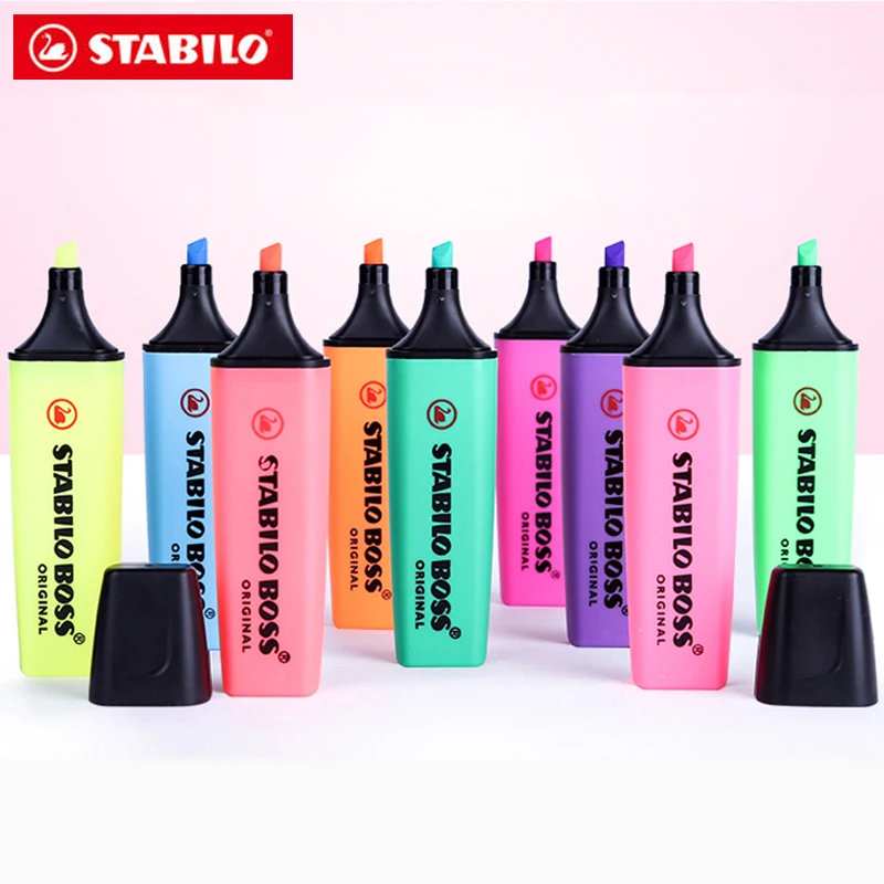 Stabilo Marker Boss - Resaltadores STABILO alemanes para estudiantes, Resaltadores