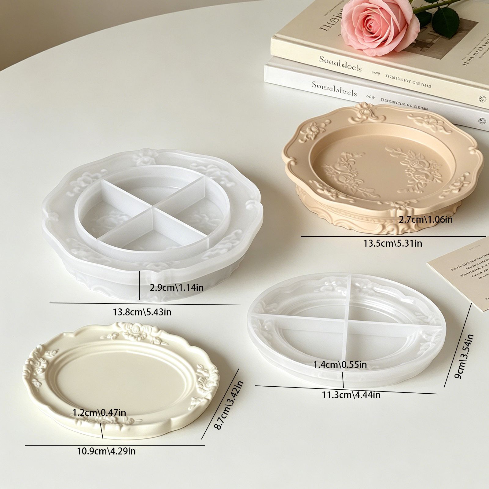 Elegante Molde de Silicona de  - Candle Souvenir reseña y precio