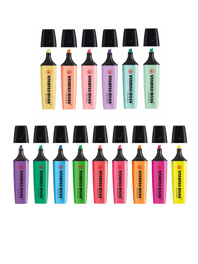 STABILO BOSS rotuladores de co - Stabilo Marker Boss reseña y precio