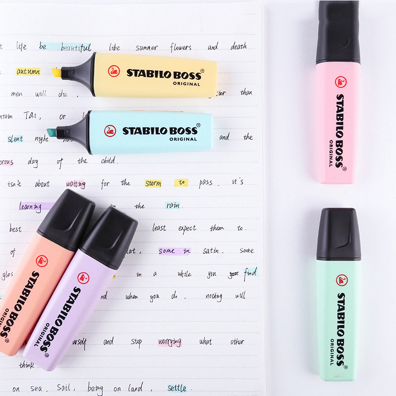 STABILO BOSS rotuladores de co - Stabilo Marker Boss reseña y precio