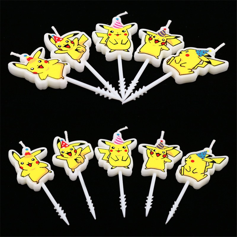 5 unids/lote Pokemon vela de p - Candle Surprise reseña y precio