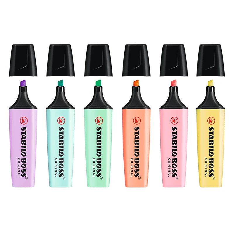 Resaltador de macarrones Stabi - Stabilo Marker Boss reseña y precio
