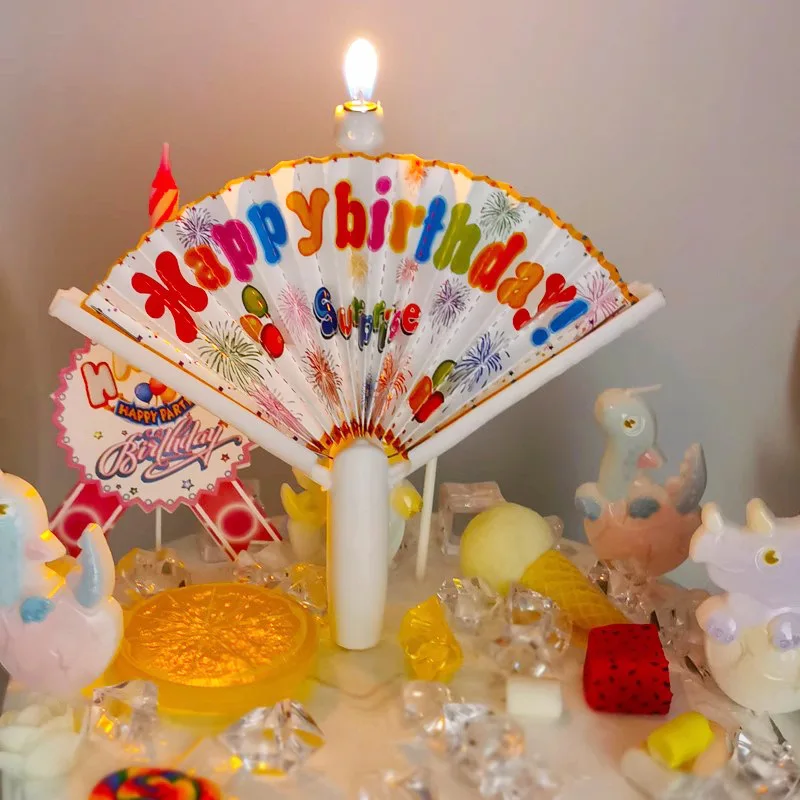 Vela de cumpleaños con abanico - Candle Surprise reseña y precio