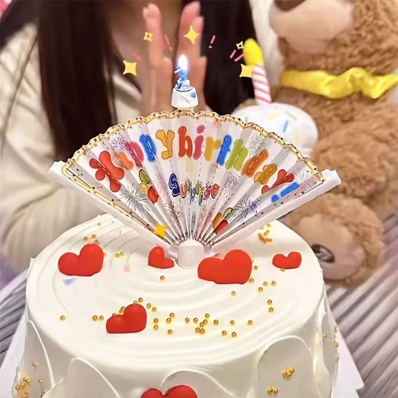 Vela de cumpleaños con abanico - Candle Surprise reseña y precio