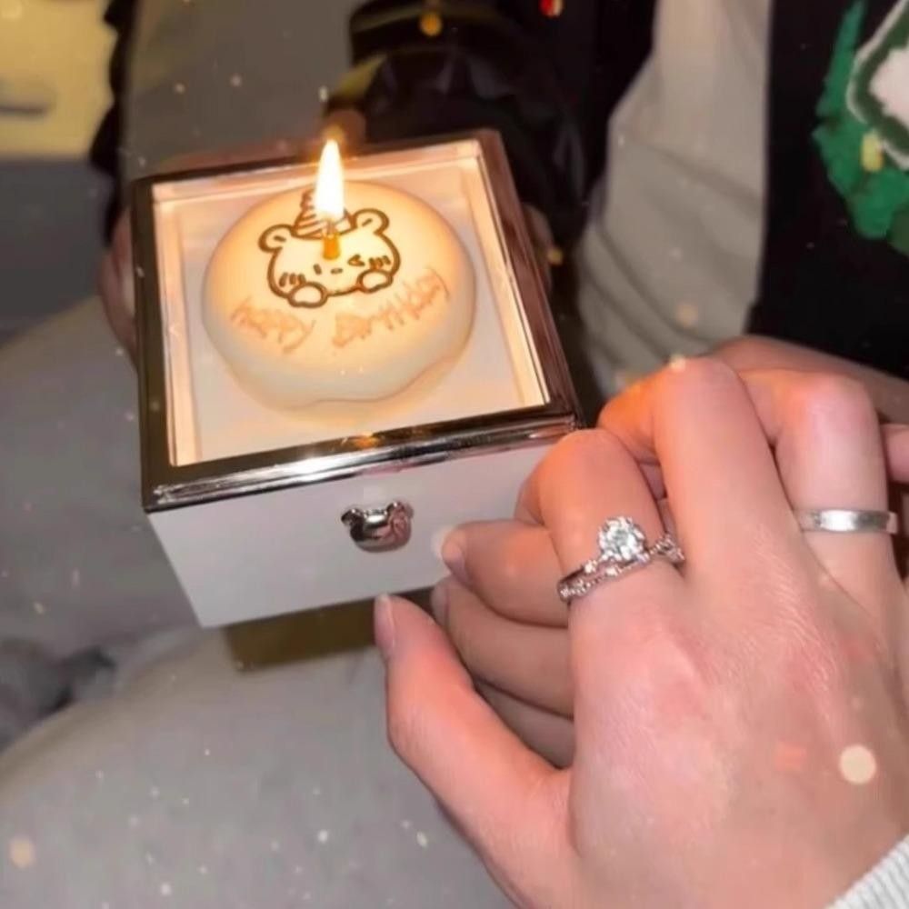 Cajas de anillo con tapa autom - Candle Surprise reseña y precio