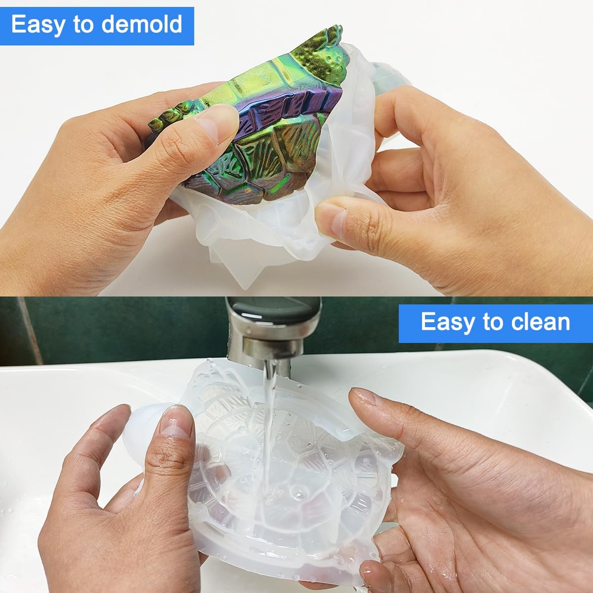 Moldes de resina 3D de tortuga - Candle Souvenir reseña y precio
