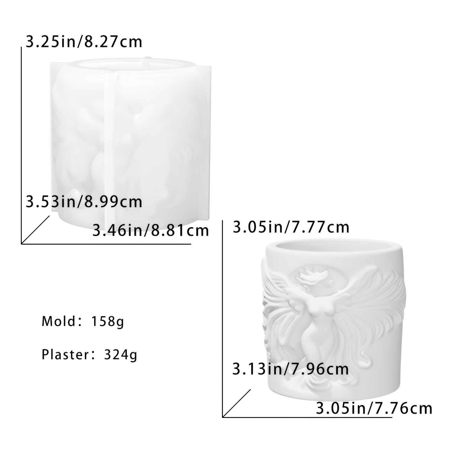 Molde de silicona para resina  - Candle Souvenir reseña y precio