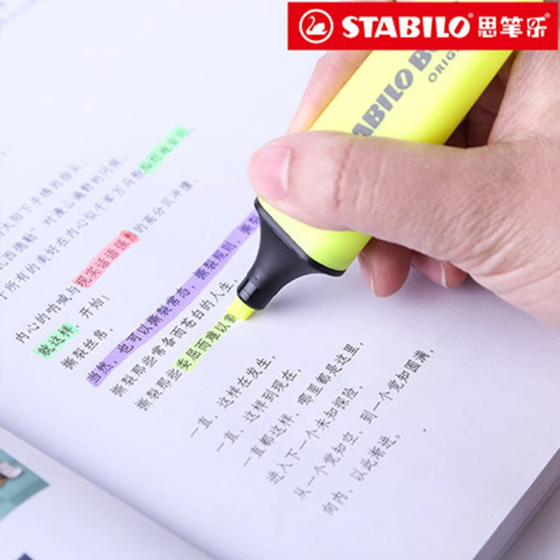 Resaltadores STABILO alemanes  - Stabilo Marker Boss reseña y precio